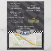 Prospectus 21,6 Cm X 24,94 Cm Acte Centre/Mechanic Flyer (Dos)