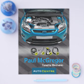 Prospectus 21,6 Cm X 24,94 Cm Acte Centre - TuneUp Mechanic Flyer (Simple)