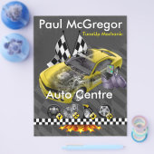 Prospectus 21,6 Cm X 24,94 Cm Acte Centre/TuneUp Mechanic Flyer (Simple)