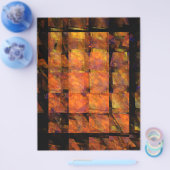 Prospectus 21,6 Cm X 24,94 Cm Affiche d'art abstrait The Wall (Simple)