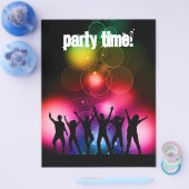 Prospectus 21,6 Cm X 24,94 Cm Affiche de fête (Simple)