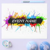 Prospectus 21,6 Cm X 24,94 Cm Affiche de soirée grunge (Simple)