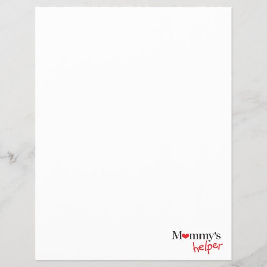 Prospectus 21,6 Cm X 24,94 Cm Aide de maman (Devant)