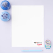 Prospectus 21,6 Cm X 24,94 Cm Aide de maman (Simple)