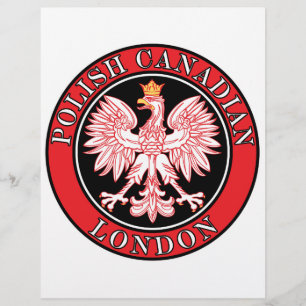 Prospectus 21,6 Cm X 24,94 Cm Aigle canadienne polonaise de Londres