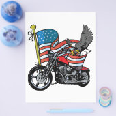 Prospectus 21,6 Cm X 24,94 Cm Aigle des États-Unis (Simple)