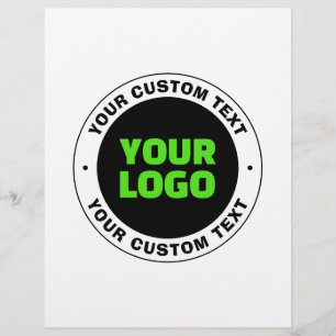 Prospectus 21,6 Cm X 24,94 Cm Ajoutez votre propre logo d'entreprise ou design t