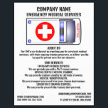Prospectus 21,6 Cm X 24,94 Cm Ambulance Design, EMT, Paramedic<br><div class="desc">Ambulance Design,  EMT,  Paramedic Advertising Flyers Par Le Magasin Carte de visite.</div>