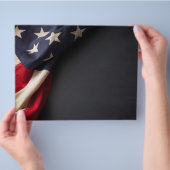 Prospectus 21,6 Cm X 24,94 Cm American Flag on a Chalkboard (main)