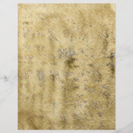 Prospectus 21,6 Cm X 24,94 Cm Ancien parchemin (Devant)