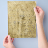 Prospectus 21,6 Cm X 24,94 Cm Ancien parchemin (main)