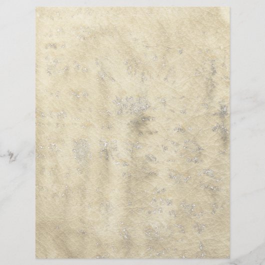 Prospectus 21,6 Cm X 24,94 Cm Ancien parchemin (Devant)