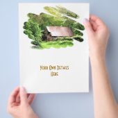 PROSPECTUS 21,6 CM X 24,94 CM ANCIENNE GAILLE (main)