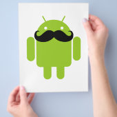 Prospectus 21,6 Cm X 24,94 Cm Android Robot Moustache (main)