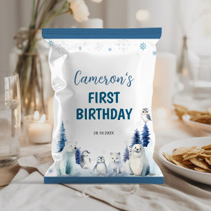 Prospectus 21,6 Cm X 24,94 Cm Animaux de l'Arctique 1er Enveloppeur de sac à chi