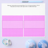 Prospectus 21,6 Cm X 24,94 Cm Anniversaire Custom Candy Bar Wrappers fête (Simple)