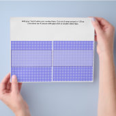 Prospectus 21,6 Cm X 24,94 Cm Anniversaire Custom Candy Bar Wrappers fête (main)