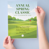 Prospectus 21,6 Cm X 24,94 Cm Annual Spring Classic Golf Tournament  (main)
