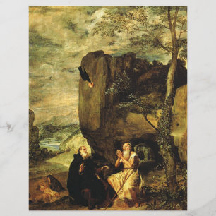 Prospectus 21,6 Cm X 24,94 Cm Antoine le Grand et Paul de Thèbes