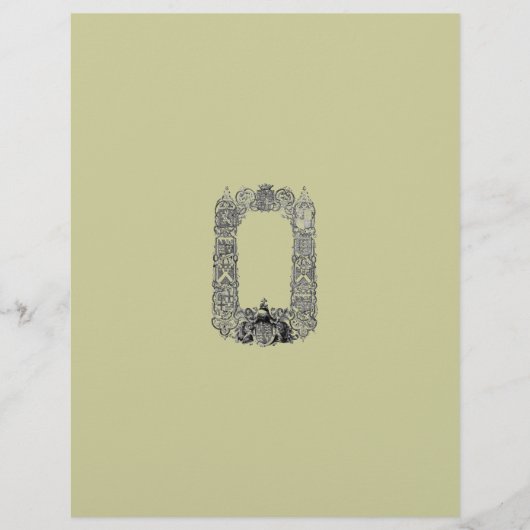 Prospectus 21,6 Cm X 24,94 Cm Armoiries (Devant)