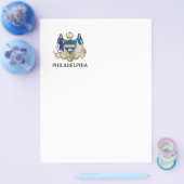 Prospectus 21,6 Cm X 24,94 Cm Armoiries de la ville de Philadelphie (Simple)