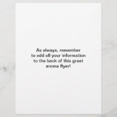 Prospectus 21,6 Cm X 24,94 Cm Aromathérapie bleu pâle (Dos)