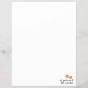 Prospectus 21,6 Cm X 24,94 Cm Arrêter et sentir les cookies