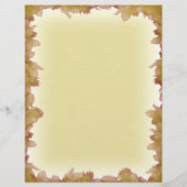 Prospectus 21,6 Cm X 24,94 Cm Arrière - plan Automne (Dos)