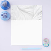 Prospectus 21,6 Cm X 24,94 Cm Arrière - plan crème blanche ondulé (Simple)