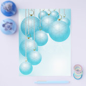 Prospectus 21,6 Cm X 24,94 Cm Arrière - plan de Noël (Simple)