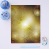 Prospectus 21,6 Cm X 24,94 Cm Arrière - plan de Noël (Simple)