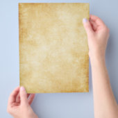 Prospectus 21,6 Cm X 24,94 Cm Arrière - plan Modèle papier parchemin (main)