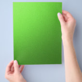 Prospectus 21,6 Cm X 24,94 Cm arrière - plan vert (main)
