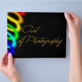 Prospectus 21,6 Cm X 24,94 Cm Art photographique (main)