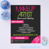 Prospectus 21,6 Cm X 24,94 Cm Artiste maquillage (Simple)