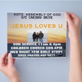 Prospectus 21,6 Cm X 24,94 Cm assemblée de dieu kotz (main)