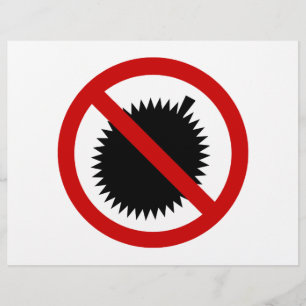 Prospectus 21,6 Cm X 24,94 Cm AUCUN Fruit Tropical Durian ⚠ signe thaï ⚠