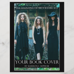 Prospectus 21,6 Cm X 24,94 Cm Auteur Auteur Livre Couverture Promotion Grand