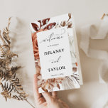 Prospectus 21,6 Cm X 24,94 Cm Autum Rustic Floral, Programme de papier-cadre Liv<br><div class="desc">Ce magnifique design présente des fleurs d'automne mises en valeur par un script élégant. Ajoutez votre texte à l'aide du formulaire modèle. Utilisez à toute occasion en modifiant le libellé de l'événement. La fonction Personnaliser supplémentaire permet d'accéder au menu d'édition avancé où vous pouvez modifier la police, les couleurs et...</div>