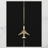 Prospectus 21,6 Cm X 24,94 Cm Aviation minimale (Devant)