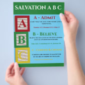 Prospectus 21,6 Cm X 24,94 Cm Bac de salut (main)