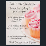 Prospectus 21,6 Cm X 24,94 Cm Bake Sale Collecte de fonds Circulaire Cupcakes Ro<br><div class="desc">Faites la promotion de votre collecte de fonds de la vente de gâteaux avec ces prospectus avec une photo illustrant quelques petits gâteaux roses à l'air délicieux. Remplissez les champs vierges pour faciliter la personnalisation de ces prospectus avec vos informations sur l'organisation et l'événement. Vous voulez coordonner des produits ou...</div>