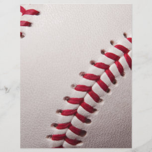 Prospectus 21,6 Cm X 24,94 Cm Balles de baseball - Modèle de fond personnalisabl