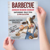Prospectus 21,6 Cm X 24,94 Cm Barbecue Cookout Cow Grilling Shrimp (main)