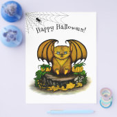 Prospectus 21,6 Cm X 24,94 Cm Bat d'Halloween mignonne (Simple)