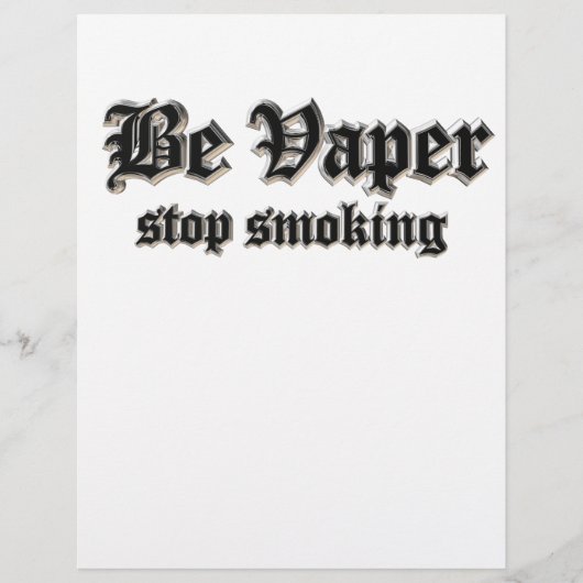 Prospectus 21,6 Cm X 24,94 Cm Be vaper (Devant)