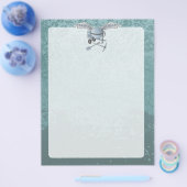 Prospectus 21,6 Cm X 24,94 Cm Béton bleu-gris (Simple)