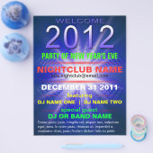 Prospectus 21,6 Cm X 24,94 Cm bienvenue 2012 flyer (Simple)