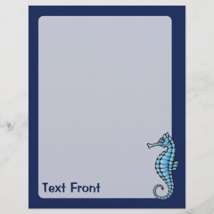 Prospectus 21,6 Cm X 24,94 Cm Bleu hippocampe