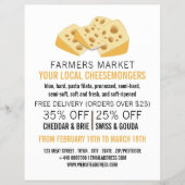 Prospectus 21,6 Cm X 24,94 Cm Blocs de fromage, publicité Cheesemonger (Devant)